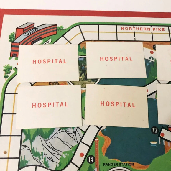 Vintage 1974  The Emergency Board Game Milton Bradley TV Show Incomplete - Picture 13 of 16